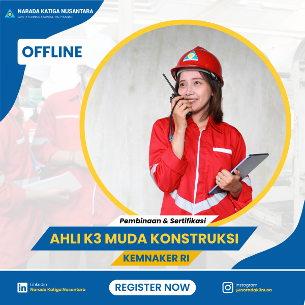 Pembinaan Ahli Muda K3 Konstruksi KEMNAKER - Online
